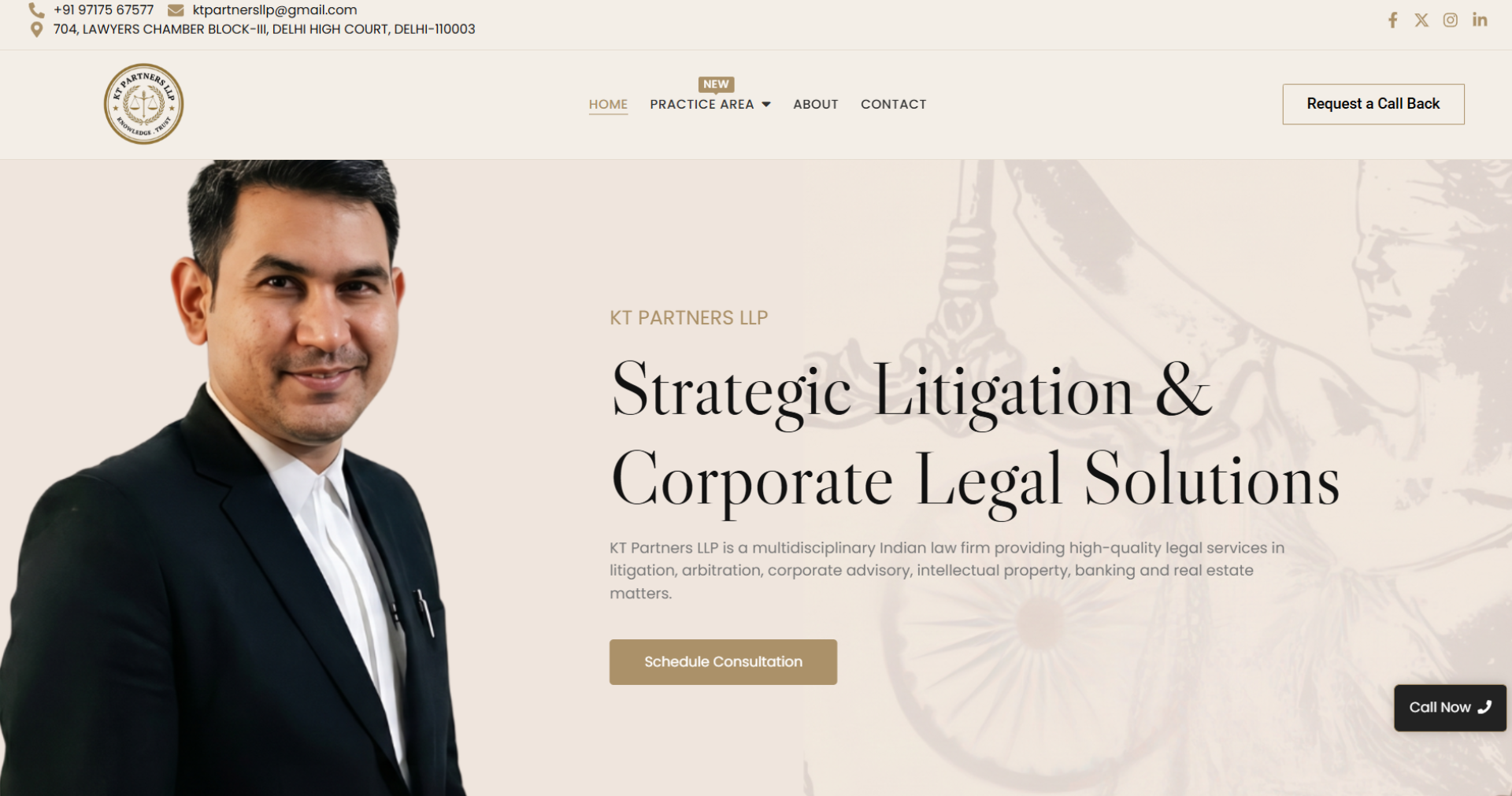 KT Patners LLP SCREENSHOT